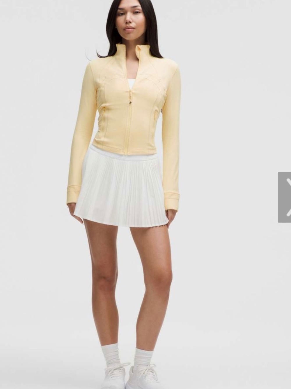 lululemon butter cream define cropped